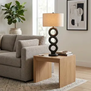 ISLEOAK BLACK LAMP 34 (IN) 9