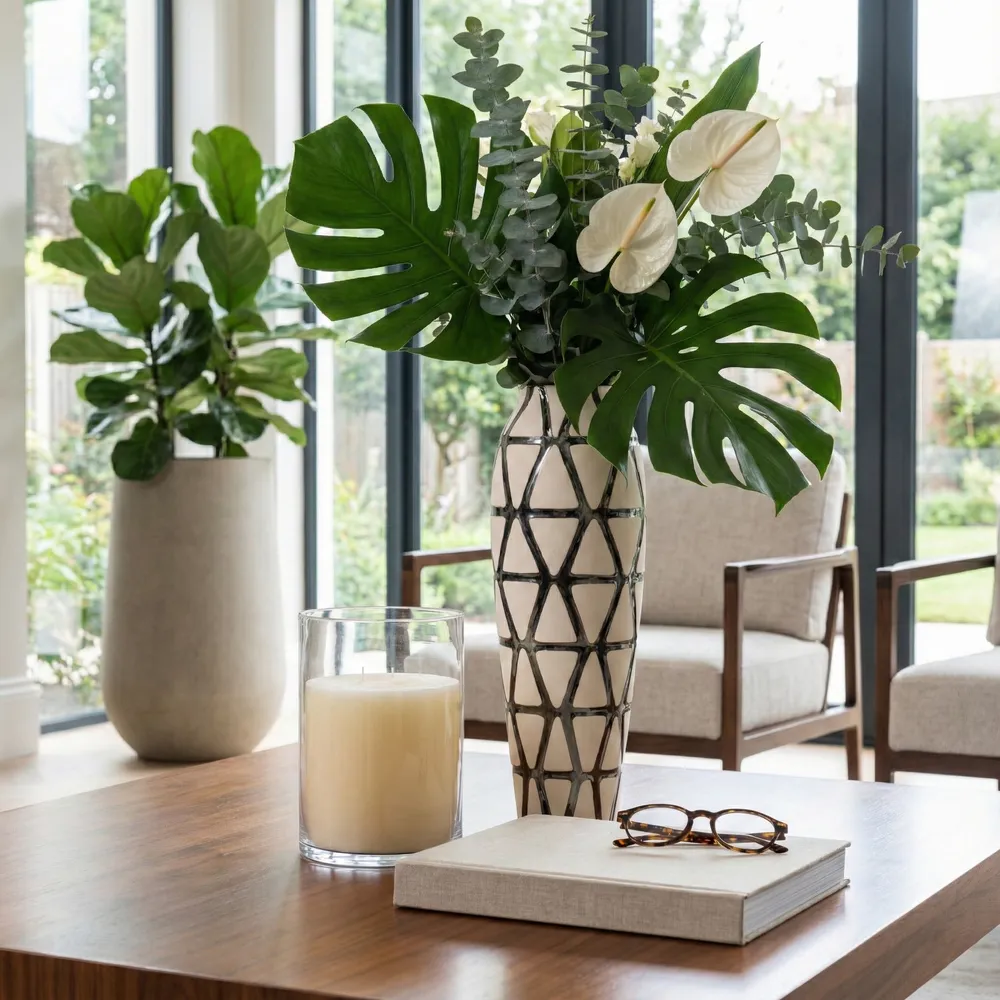 COLEFORD IVORY VASE 22 (IN)