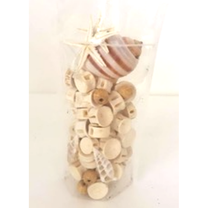 Assorted Beach Themed Filler, Conch & Starfish