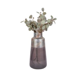 ORIONPARK GRAY GLASS VASE 17 (IN) 3