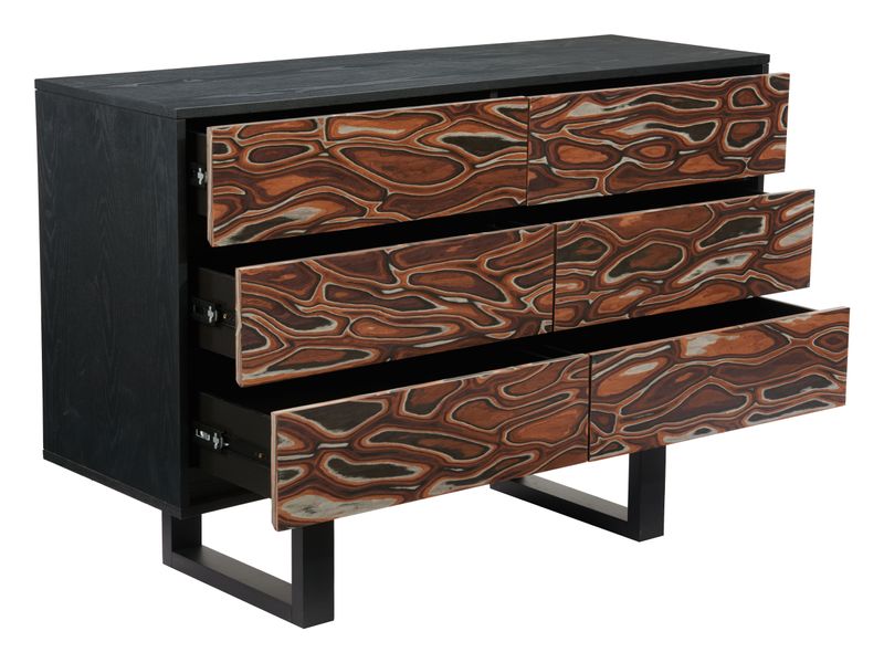 Aremi Dresser Brown & Black 8