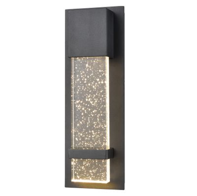 Emode 14″ High 1-Light Outdoor Sconce - Matte Black
