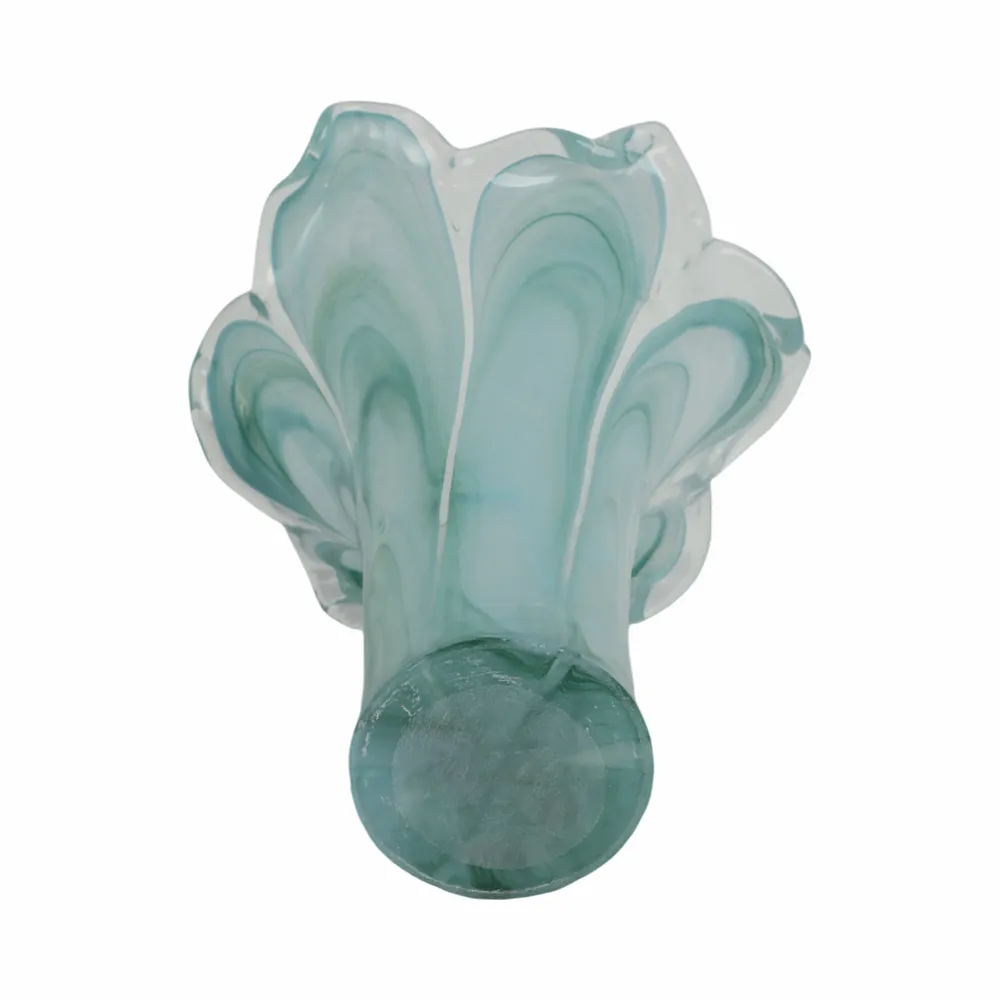 HARDENPORT BLUE GLASS VASE 15 (IN)