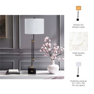 DALEYMOOR BLACK LAMP 36 (IN) 10