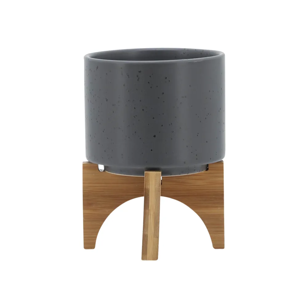 NORMAHAVEN GRAY PLANTER 7 (IN)