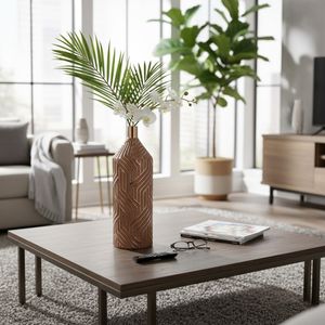 EATONPARK BROWN VASE 22 (IN) 10