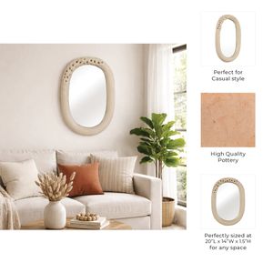 DRYDENTON BROWN MIRROR 2 (IN) 9