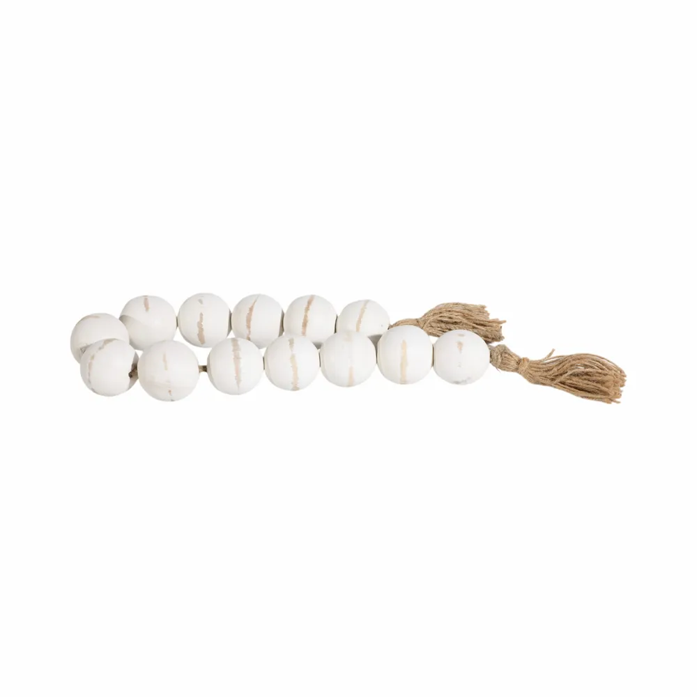 FORDHAMLEY WHITE BEAD 2 (IN)
