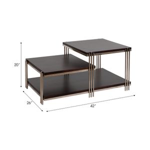 CASTONSHAW BROWN COFFEE TABLE 20 (IN) 9