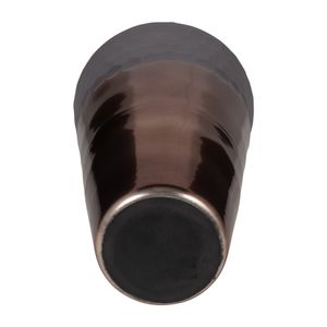DAYTONSHAW BRONZE GLASS VASE 17 (IN) 8