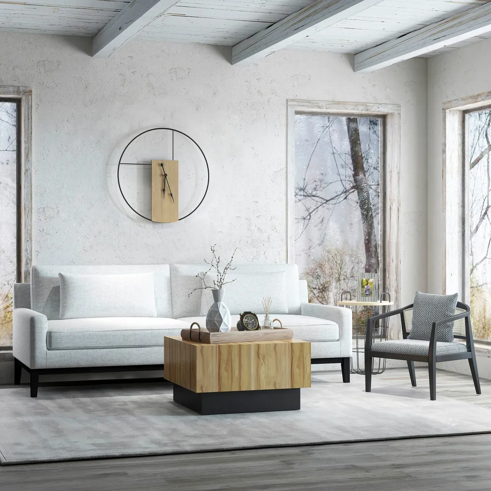 GENTRYCREST BROWN SOFA 90 (IN)