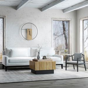 GENTRYCREST BROWN SOFA 90 (IN) 8