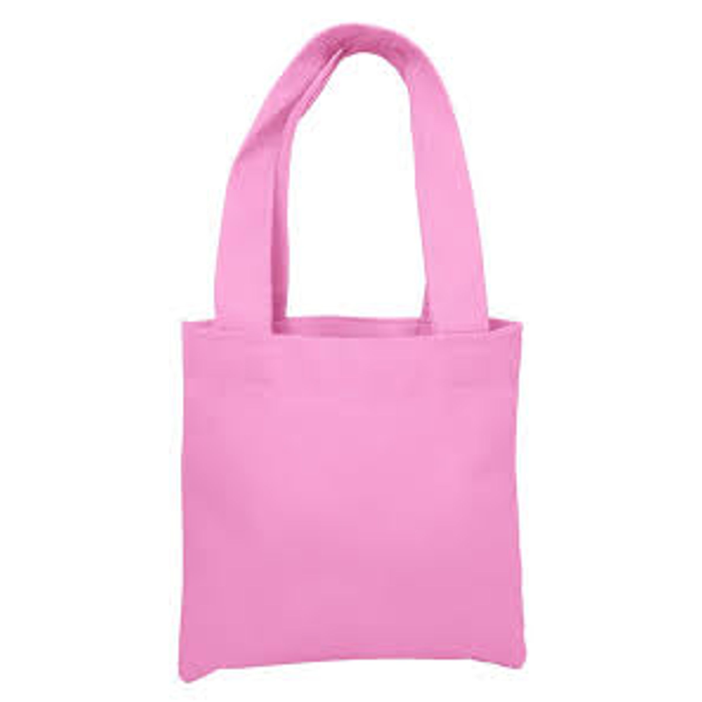 SMALL NONWOVEN PROMO TOTE - PINK