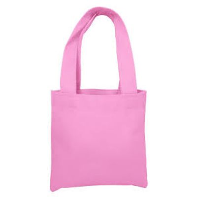 SMALL NONWOVEN PROMO TOTE - PINK