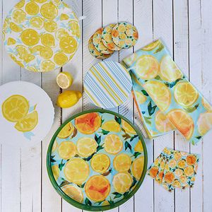 Lemon Slices Paper Cocktail Napkins (Pack of 25) 4