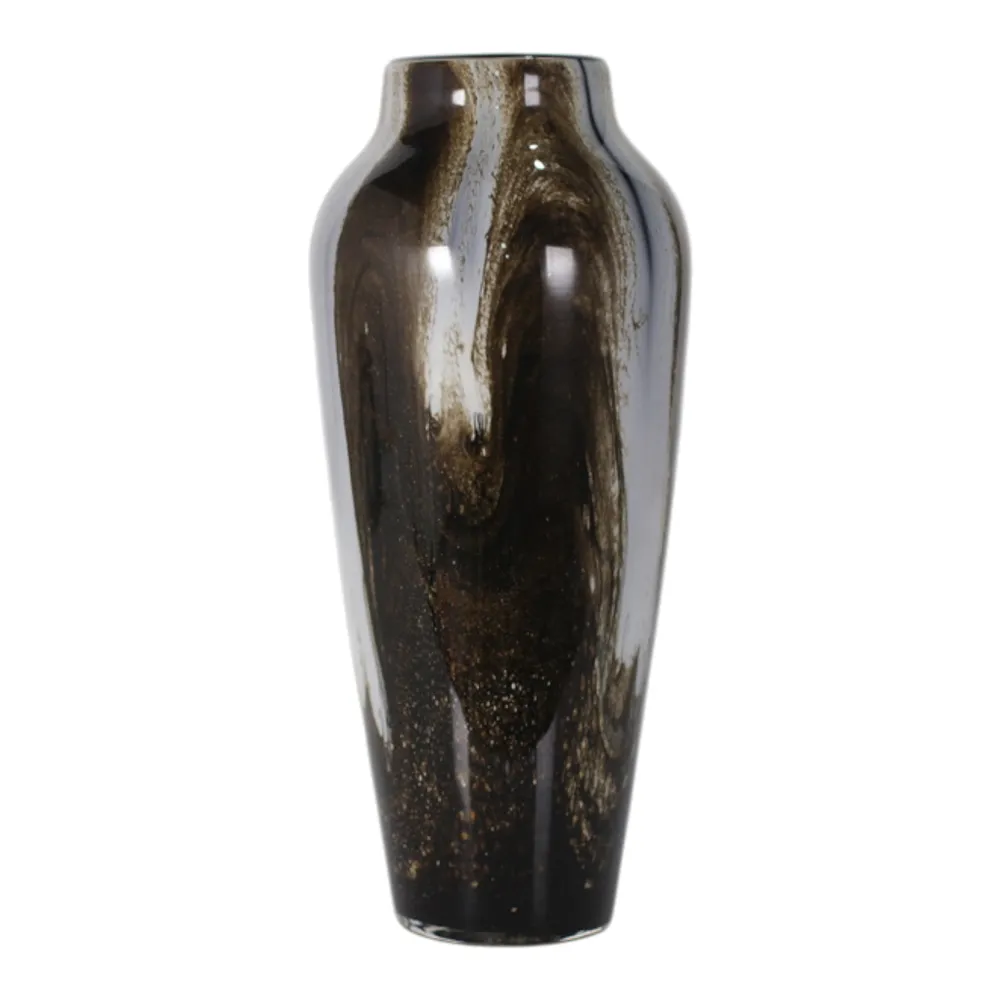 EMORYGROVE BROWN GLASS VASE 17 (IN)