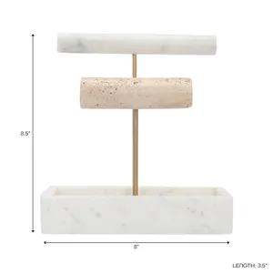 HOLCOMBMOOR WHITE JEWELRY STAND 9 (IN) 5