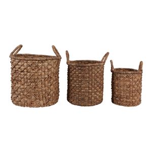 WYLERHOLM SET OF 3 BROWN STORAGE 21 (IN) 1