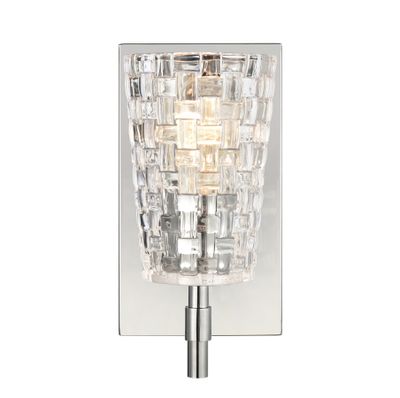 Lightweave 4.75″ Wide 1-Light Vanity Light - Polished Nickel