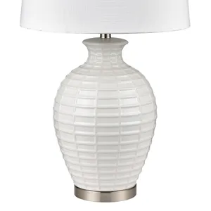 Junia 28'' High 1-Light Table Lamp - Set of 2 White 4