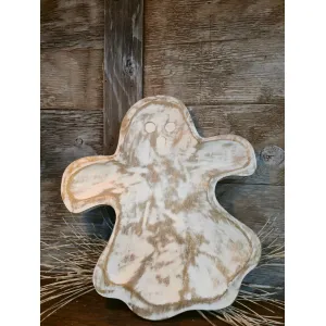 Wooden Ghost Tray 13.8x12.6in 2