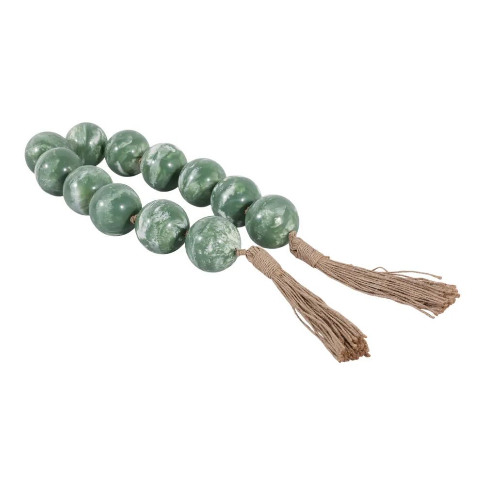 PALMERHAVEN GREEN BEAD 2 (IN)
