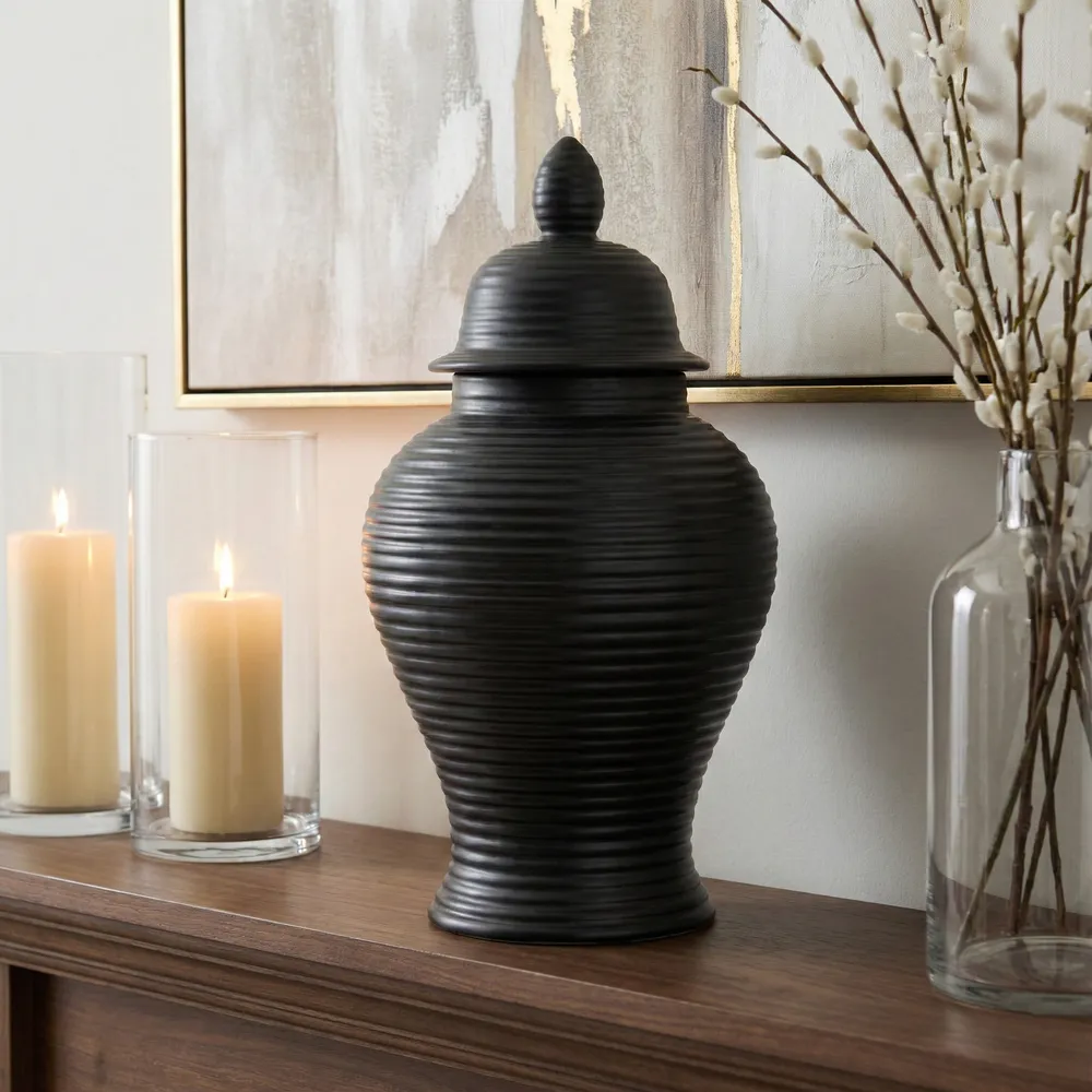 OWENSHAW BLACK CHINOISERIE 18 (IN)