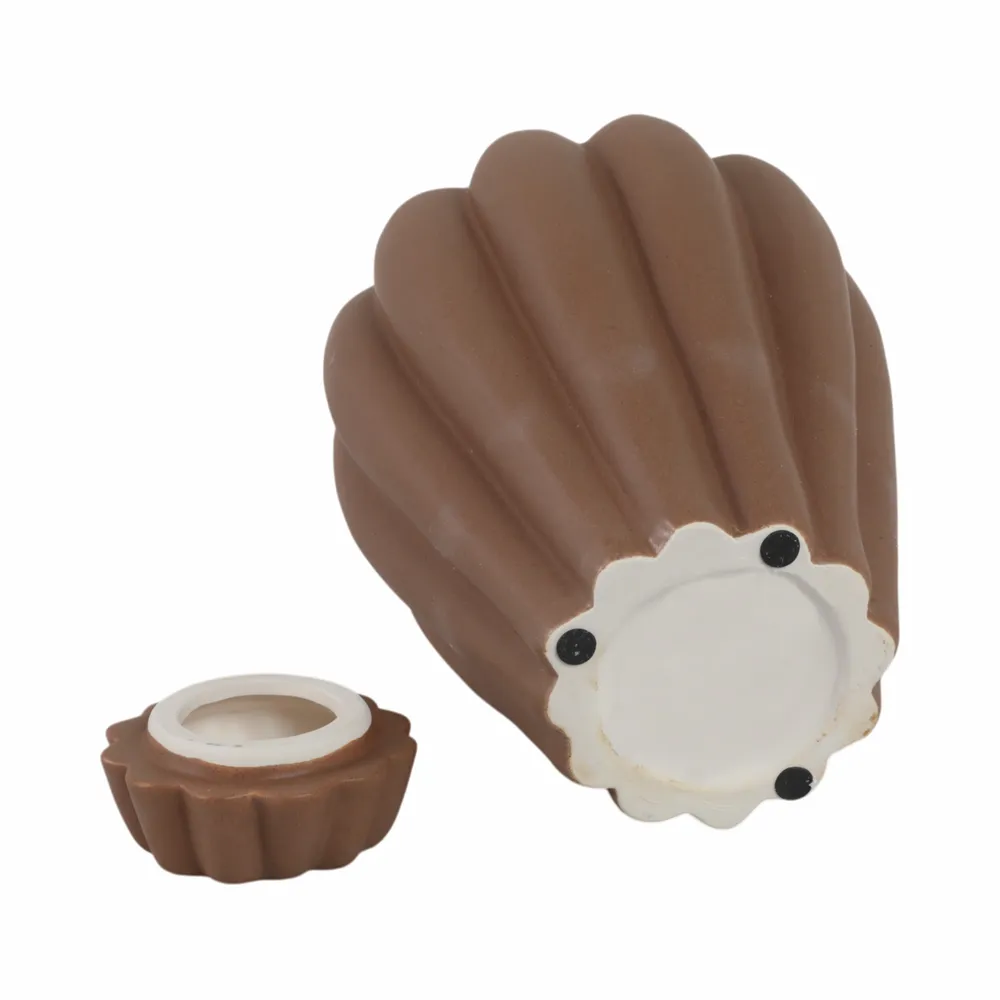 HEATHOAK BROWN JAR 12 (IN)