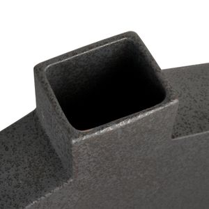 Drue Vase - Short Speckled Black 3