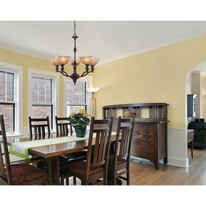 Norwich 28'' Wide 5-Light Chandelier - Oiled Bronze 3