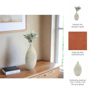KEATONTON CREAM VASE 16 (IN) 10