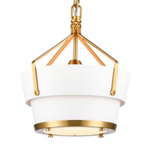 Marin 10.5'' Wide 1-Light Mini Pendant - Satin Brass 4