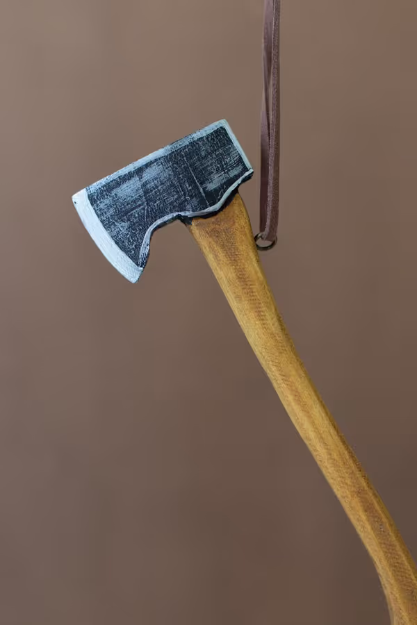 Axe Christmas Ornament