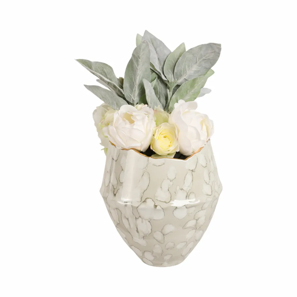 HANSONMILL IVORY VASE 10 (IN)