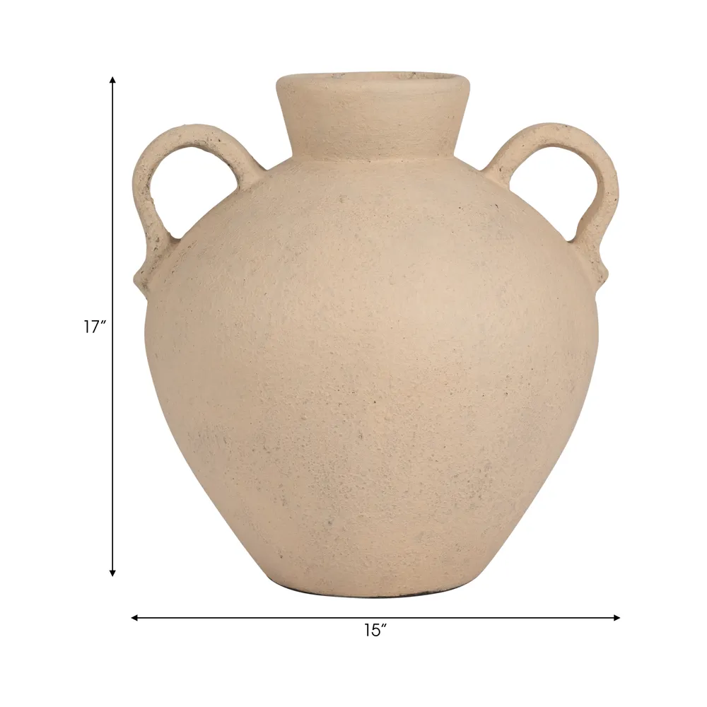BURTONHOLM IVORY VASE 16 (IN)
