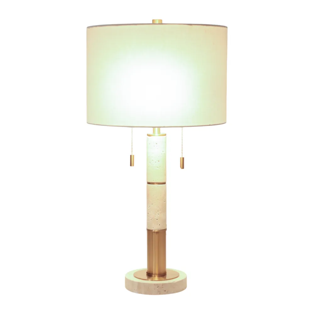 ALECSIDE IVORY LAMP 28 (IN)