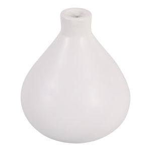 DUTTONSIDE WHITE VASE 9 (IN) 4