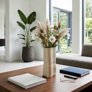 HARVEYWAY CREAM VASE 15 (IN) 11
