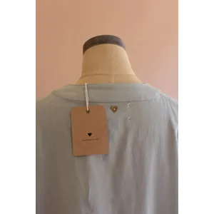 Short Kimono with Front Pockets - Fog 6