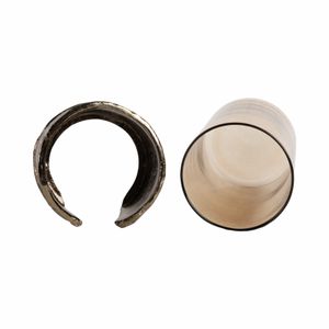 BAXTERMILL BROWN CANDLE HOLDER 8 (IN) 8