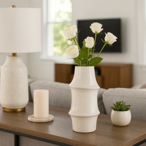 WYLERCREST IVORY VASE 12 (IN) 2