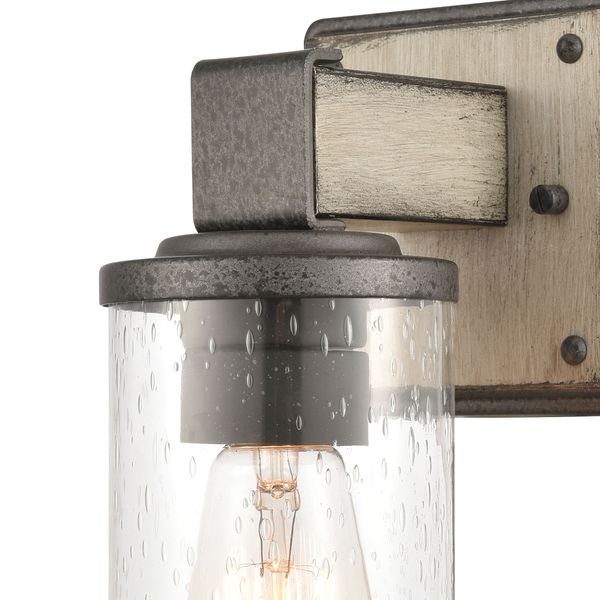 Annenberg 9'' High 1-Light Sconce - Anvil Iron