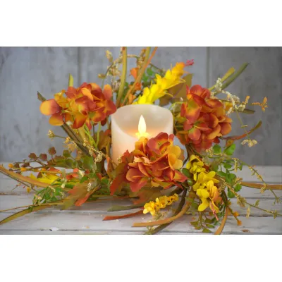 Fall Hydrangea 6.5in C-Ring