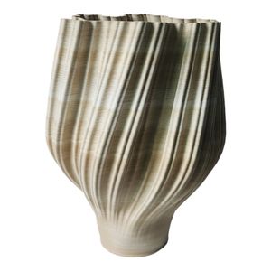 SYLVANTON TAN VASE 18 (IN) 3