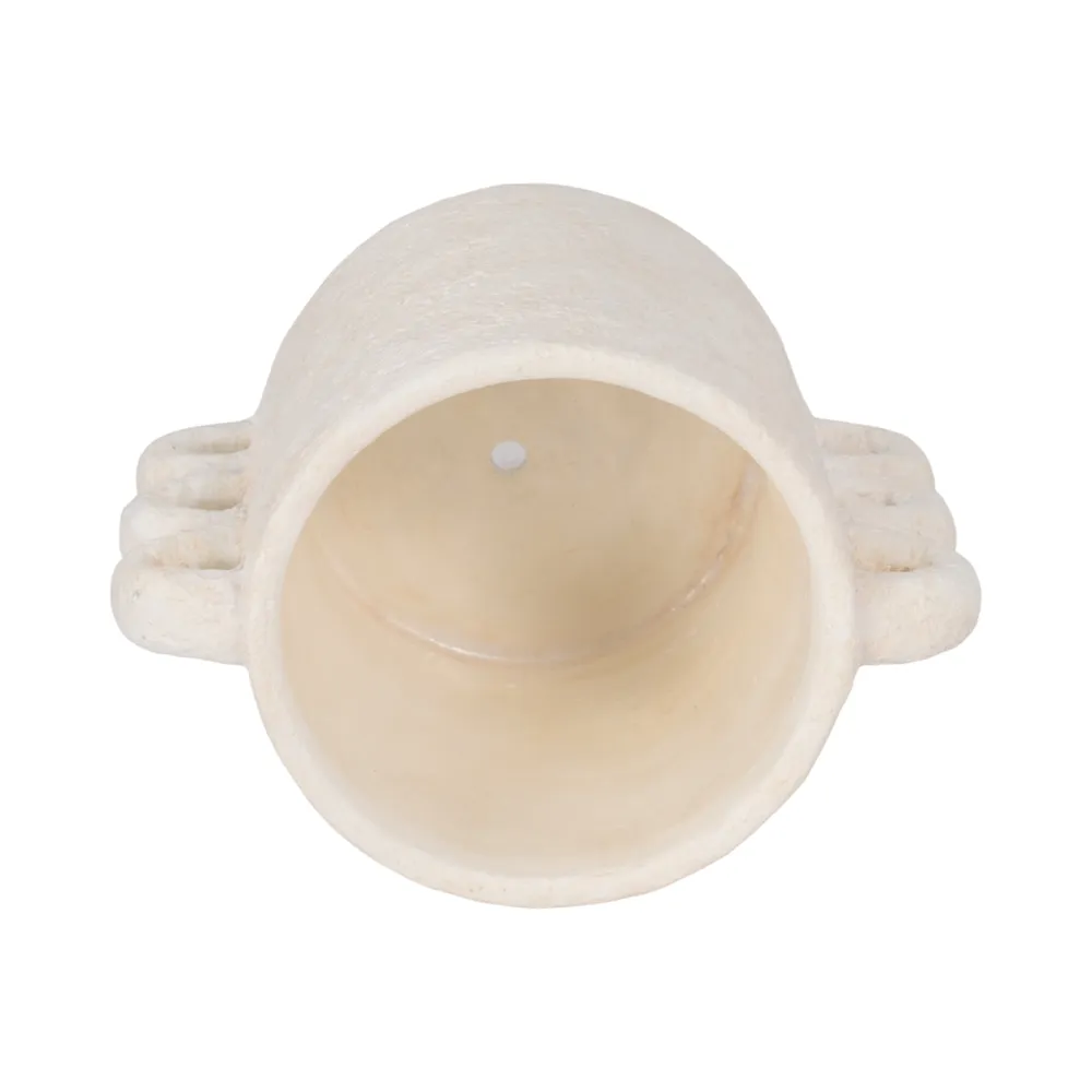 ARLOWHAVEN WHITE PLANTER 7 (IN)