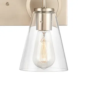 Harnell 23" Wide 3-Light Vanity Light - Champagne Gold 4