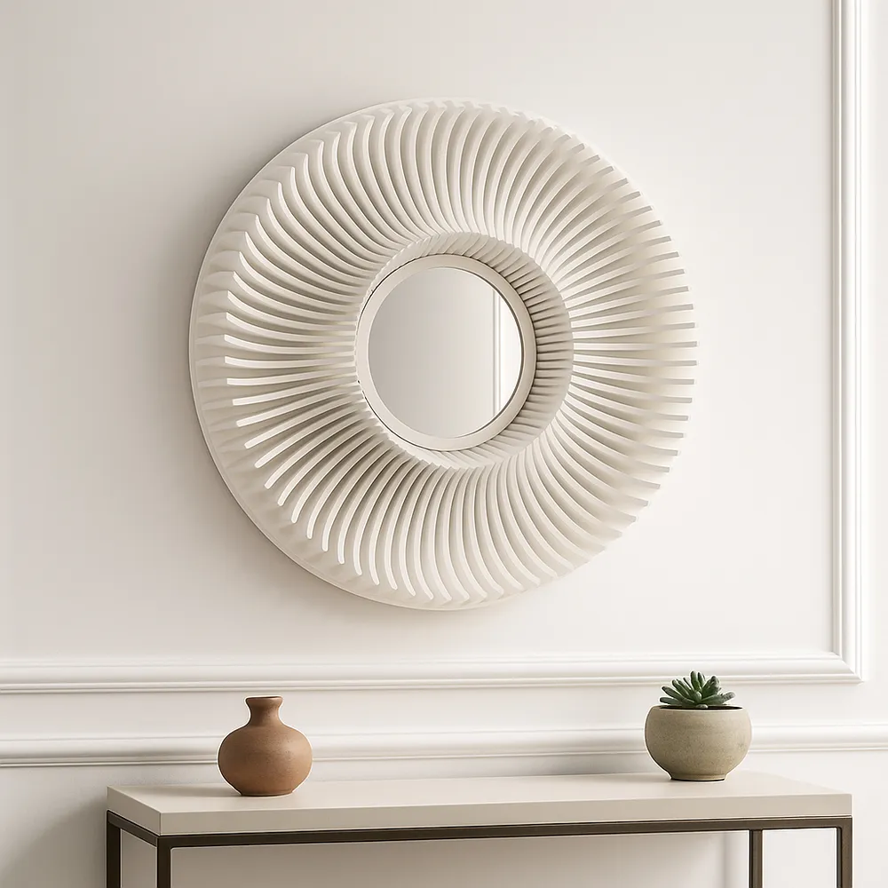 BRAMGROVE WHITE MIRROR 36 (IN)