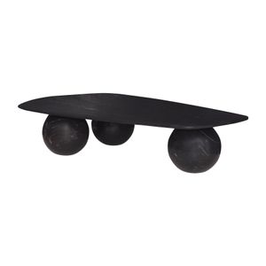 HOLLISPORT BLACK COFFEE TABLE 13 (IN) 6