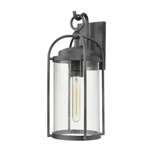 Catalonia 17.5″ High 1-Light Outdoor Sconce - Distressed Zinc 3