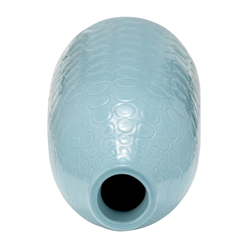 HOUSTONWOOD BLUE VASE 16 (IN)